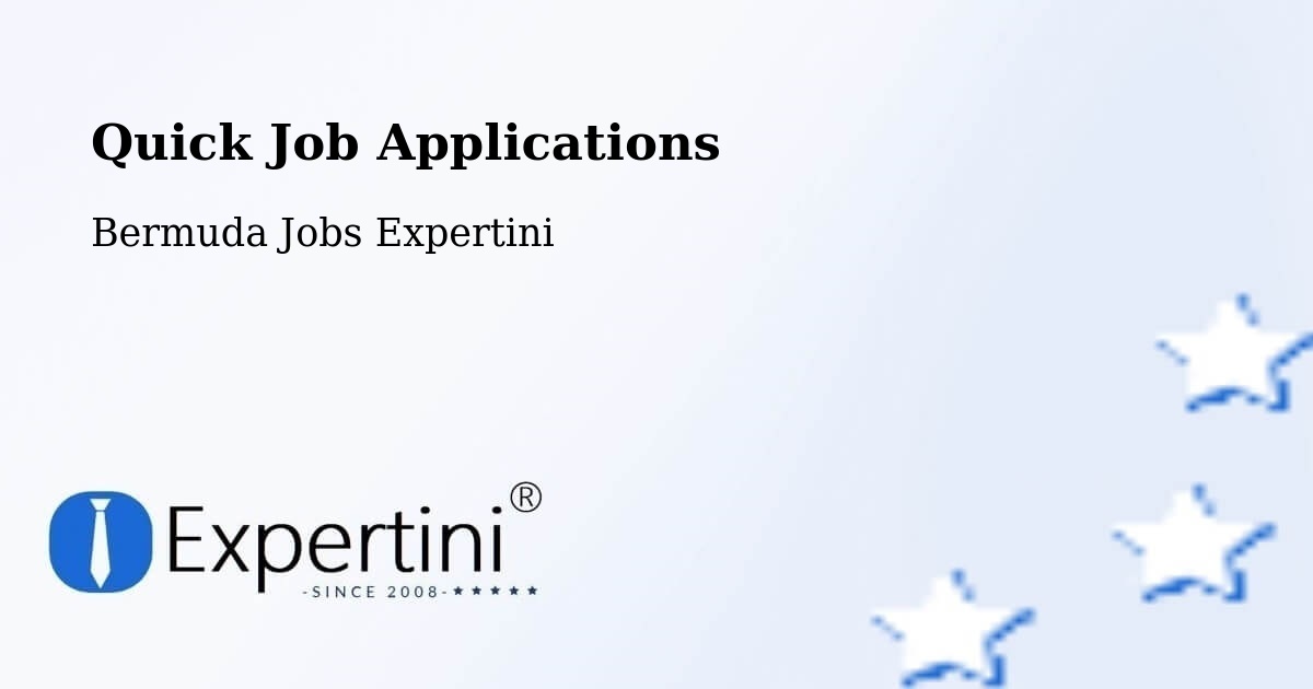Quick Apply Feature – Warwick Camp - Bermuda Jobs Expertini
